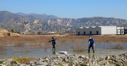 EFELER'DE SİNEKLERLE MÜCADELE 12 AY BOYUNCA DEVAM EDİYOR  