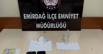 EMİRDAĞ’DA UYUŞTURUCU MADDE ELE GEÇİRİLDİ