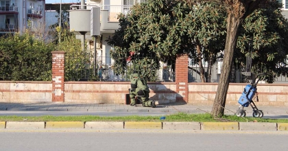 FÜNYE İLE PATLATILAN ŞÜPHELİ ÇANTA BOŞ ÇIKTI