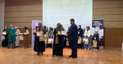 GENÇ NİDA HAFIZLIK YARIŞMASI EGE BÖLGE BİRİNCİSİ SİMAV KIZ AİHL’DEN