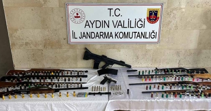 GERMENCİK’TE 10 RUHSATSIZ SİLAH ELE GEÇİRİLDİ