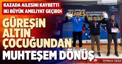 GÜREŞİN ALTIN ÇOCUĞUNDAN MUHTEŞEM DÖNÜŞ