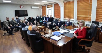 İLÇENİN SORUN VE TALEPLERİNİ İLETTİLER