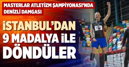 İSTANBUL’DAN 9 MADALYA İLE DÖNDÜLER