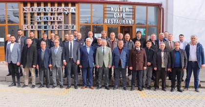 İL GENEL MECLİSİ SİNANPAŞA’DA MUHTARLARLA BULUŞTU