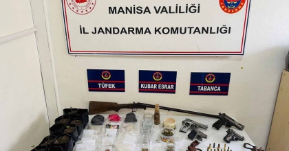 JANDARMADAN SİLAH VE UYUŞTURUCU OPERASYONU