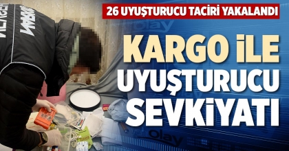 KARGO İLE UYUŞTURUCU SEVKİYATI