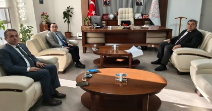 KAYMAKAM YÜCEL, İLÇENİN EĞİTİM DURUMUNU GÖRÜŞTÜ