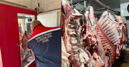 KOÇARLI'DAKİ KASAPLAR DENETLENDİ