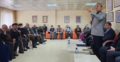 KÜTAHYA İL MÜFTÜLÜĞÜ'NDEN KÜTAHYA HUZUREVİ YAŞLI BAKIM VE REHABİLİTASYON MERKEZİ'NDE PROGRAM