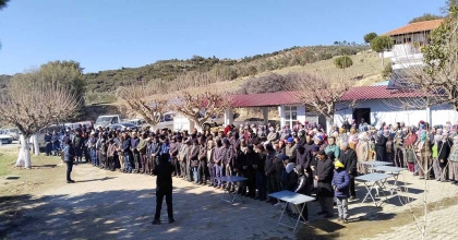 KARACASU’DA YAĞMUR DUASI YAPILDI