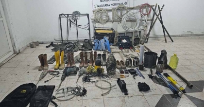 KULA’DA KAÇAK KAZIYA JANDARMA ENGELİ