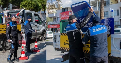 KUŞADASI'NDA ZABITA DENETİMLERİ ARALIKSIZ SÜRÜYOR