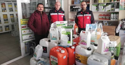 KÜTAHYA’DA GÜBRE BAYİLERİNDE KONTROL VE DENETİM