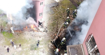 MÜŞTEMİLAT YANGINI KORKUTTU