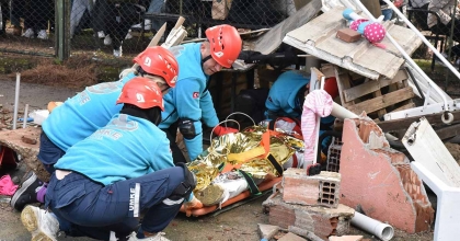 MANİSA UMKE’DEN MEDİKAL KURTARMA TATBİKATI