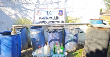 MANİSA’DA BİR TON SAHTE İÇKİ ELE GEÇİRİLDİ