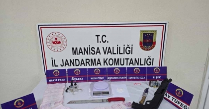 MANİSA'DA UYUŞTURUCU OPERASYONU: 5 KİŞİ GÖZALTINA ALINDI