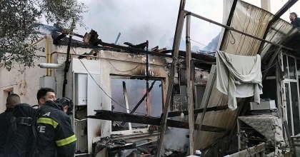 MENTEŞE’DE KORKUTAN EV YANGINI