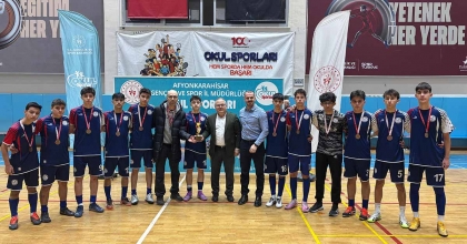 OKUL SPORLARI GENÇ ERKEKLER FUTSAL MÜSABAKALARI SONA ERDİ