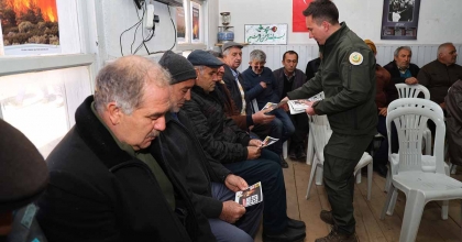 ÖZLÜCE’DE YANGINLA MÜCADELE SEFERBERLİĞİ