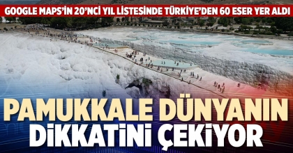 PAMUKKALE DÜNYANIN DİKKATİNİ ÇEKİYOR