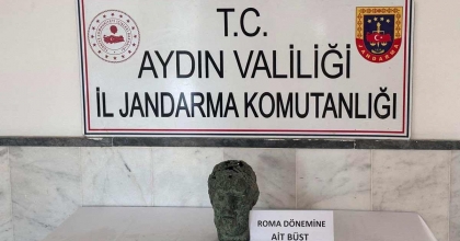 ROMA DÖNEMİNE AİT BÜSTÜ SATMAK İSTERKEN YAKALANDILAR