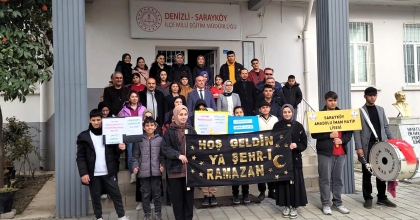 SARAYKÖYLÜ MİNİKLER RAMAZAN AYINI COŞKUYLA KARŞILADI