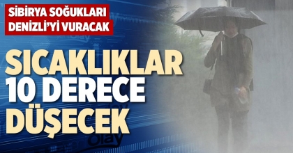 SICAKLIKLAR 10 DERECE DÜŞECEK
