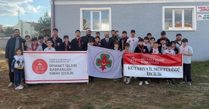 SİMAV’DA DİYANET İZCİLERİ KÜTAHYA’DA KIŞ KAMPINA KATILDI