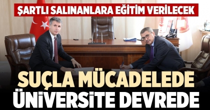 SUÇLA MÜCADELEDE ÜNİVERSİTE DEVREDE