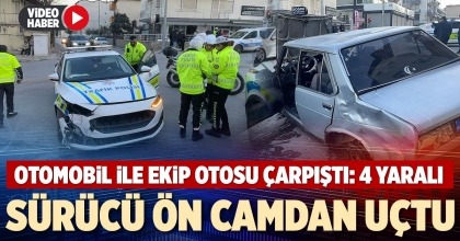 SÜRÜCÜ ÖN CAMDAN UÇTU