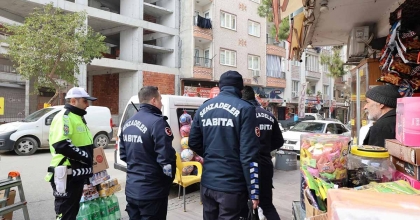 ŞEHZADELER ZABITASINDAN KALDIRIM İŞGALİNE SIKI DENETİM