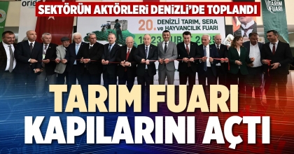 TARIM FUARI KAPILARINI AÇTI
