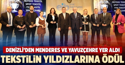 TEKSTİLİN YILDIZLARINA ÖDÜL