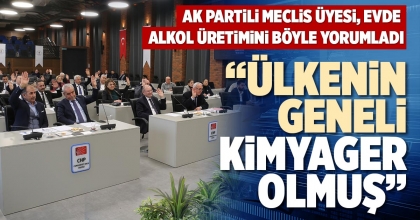 “ÜLKENİN GENELİ KİMYAGER OLMUŞ”