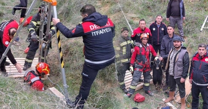 YARAMAZ KEÇİ KUYUYA DÜŞTÜ