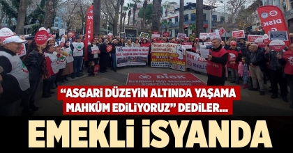 EMEKLİ İSYANDA