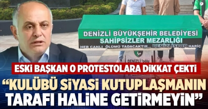 “KULÜBÜ SİYASİ KUTUPLAŞMANIN TARAFI HALİNE GETİRMEYİN”