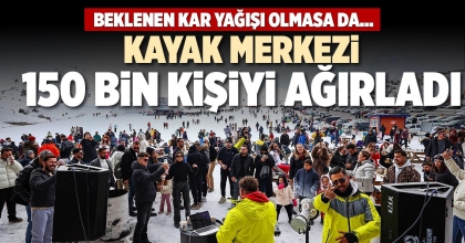 KAYAK MERKEZİ 150 BİN KİŞİYİ AĞIRLADI