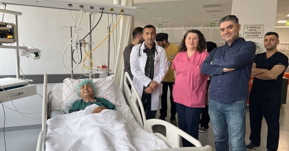 90'LIK NİNE ŞİFAYI MANİSA ŞEHİR HASTANESİNDE BULDU