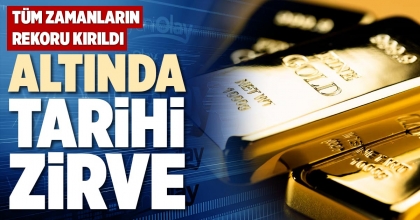 ALTINDA TARİHİ ZİRVE