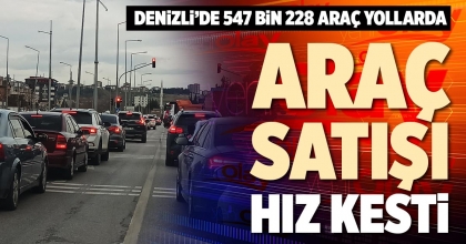 ARAÇ SATIŞI HIZ KESTİ
