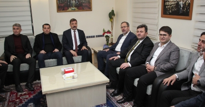 KASAPOĞLU'NDAN BAŞKAN DÖNMEZ'E ZİYARET