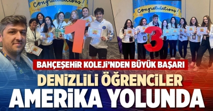 DENİZLİLİ ÖĞRENCİLER AMERİKA YOLUNDA 