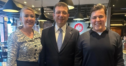 BAŞKAN DOĞAN İMAMOĞLU İLE ALMANYA’DA BULUŞTU