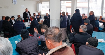BAŞKAN YALIM ESNAFLARLA BİR ARAYA GELDİ