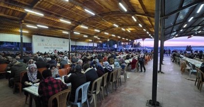 BEYAĞAÇ İFTARDA BULUŞTU