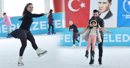 BUZ PİSTİNE 25 BİN ZİYARETÇİ