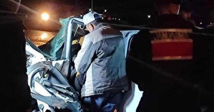 BABA-KIZ KAZADA YAŞAMINI YİTİRDİ